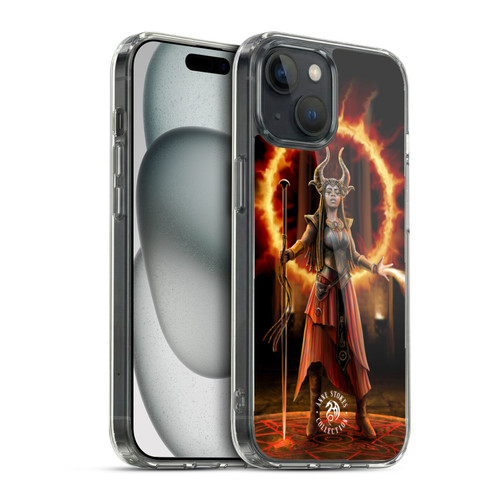 Anne Stokes Female Elementals Fire Soft Gel Case for Apple iPhone 15 & MagSafe