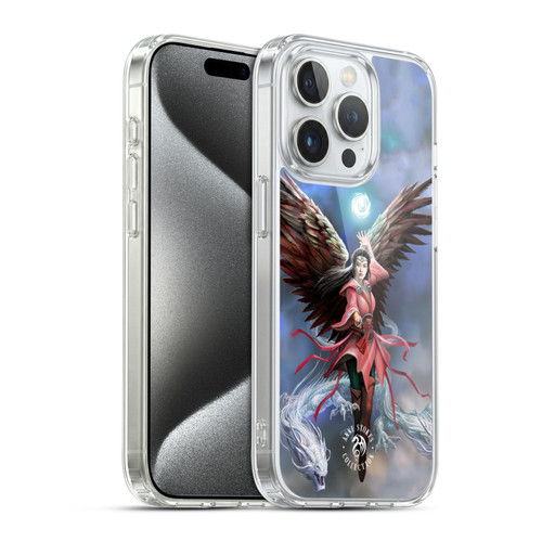 Anne Stokes Female Elementals Air Dragon Soft Gel Case for Apple iPhone 15 Pro & MagSafe