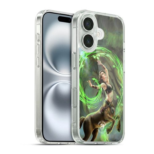 Anne Stokes Female Elementals Earth Centaur Soft Gel Case for Apple iPhone 16 & MagSafe