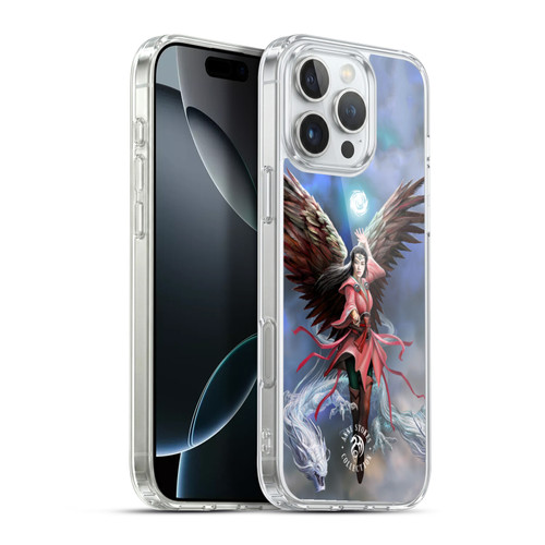 Anne Stokes Female Elementals Air Dragon Soft Gel Case for Apple iPhone 16 Pro Max & MagSafe