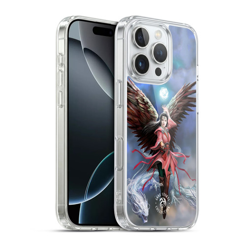 Anne Stokes Female Elementals Air Dragon Soft Gel Case for Apple iPhone 16 Pro & MagSafe