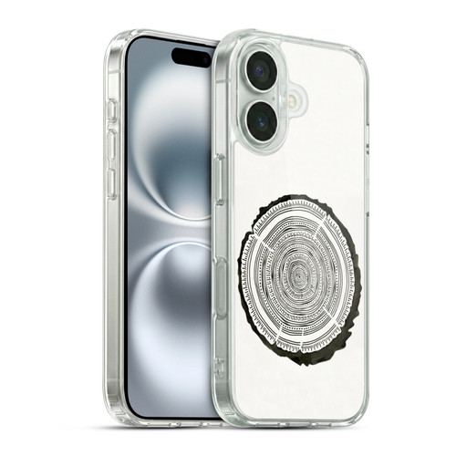 Cat Coquillette Nature Black Douglas Soft Gel Case for Apple iPhone 16 & MagSafe