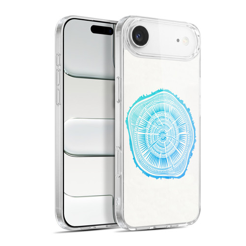 Cat Coquillette Nature Blue Paper Birch Soft Gel Case for Apple iPhone 17 Air
