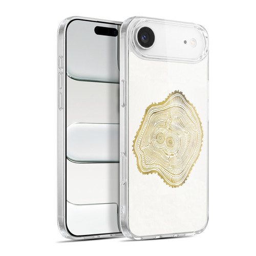 Cat Coquillette Nature Gold Peach Leaf Soft Gel Case for Apple iPhone 17 Air