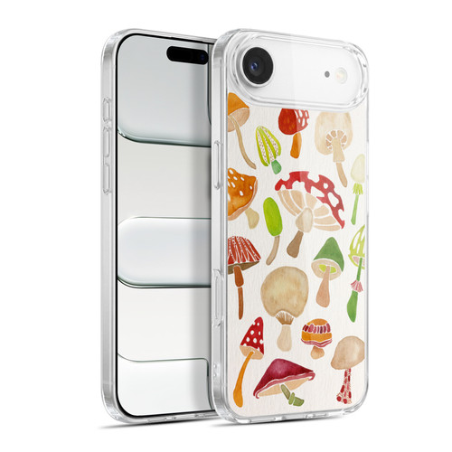 Cat Coquillette Nature Mushrooms Soft Gel Case for Apple iPhone 17 Air