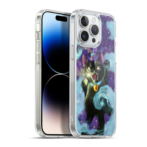 Ash Evans Black Cats Magic Witch Soft Gel Case for Apple iPhone 13 Pro Max & MagSafe