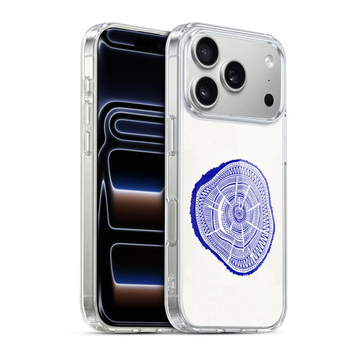 Cat Coquillette Nature Navy Ponderosa Soft Gel Case for Apple iPhone 17 Pro