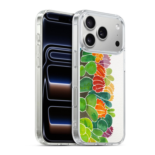 Cat Coquillette Nature Succulents Soft Gel Case for Apple iPhone 17 Pro