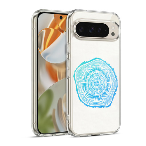 Cat Coquillette Nature Blue Paper Birch Soft Gel Case for Google Pixel 9 / Pixel 9 Pro