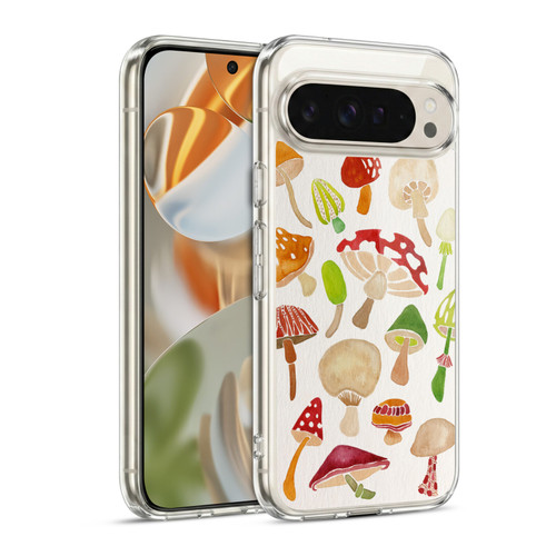 Cat Coquillette Nature Mushrooms Soft Gel Case for Google Pixel 9 / Pixel 9 Pro