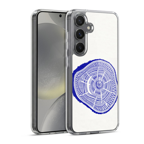 Cat Coquillette Nature Navy Ponderosa Soft Gel Case for Samsung Galaxy S24 5G & MagSafe