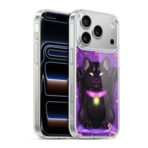 Ash Evans Black Cats Lucky Soft Gel Case for Apple iPhone 17 Pro