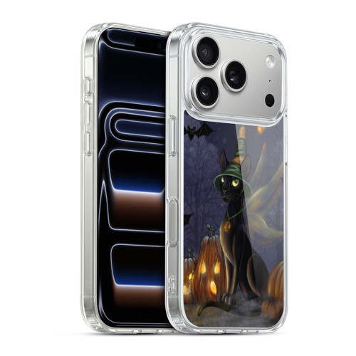 Ash Evans Black Cats The Witching Time Soft Gel Case for Apple iPhone 17 Pro