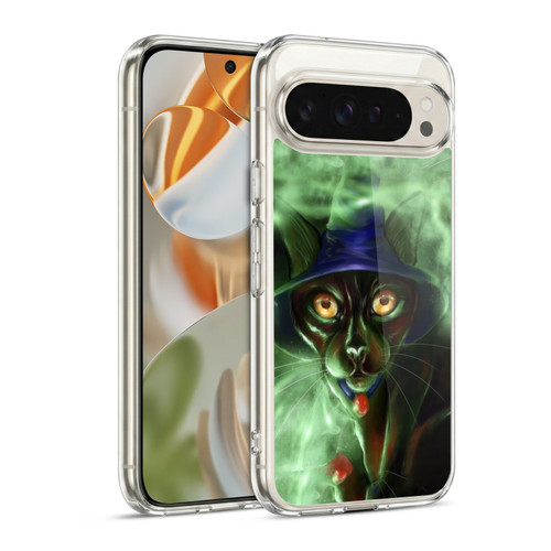 Ash Evans Black Cats Conjuring Magic Soft Gel Case for Google Pixel 9 / Pixel 9 Pro