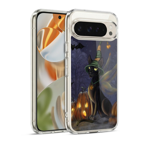 Ash Evans Black Cats The Witching Time Soft Gel Case for Google Pixel 9 / Pixel 9 Pro