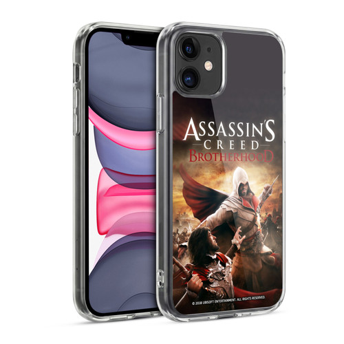 Assassin's Creed Brotherhood Key Art Ezio Battle Soft Gel Case for Apple iPhone 11