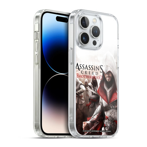 Assassin's Creed Brotherhood Key Art Ezio Group Soft Gel Case for Apple iPhone 13 Pro & MagSafe
