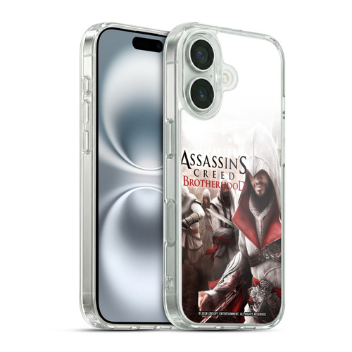Assassin's Creed Brotherhood Key Art Ezio Group Soft Gel Case for Apple iPhone 16 & MagSafe