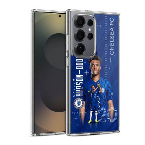 Chelsea Football Club 2021/22 First Team Callum Hudson-Odoi Soft Gel Case for Samsung Galaxy S25 Ultra & MagSafe