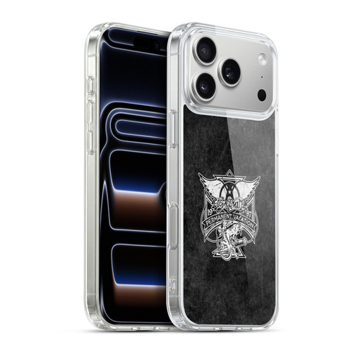 Aerosmith Black And White 1987 Permanent Vacation Soft Gel Case for Apple iPhone 17 Pro Max