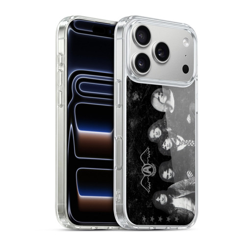 Aerosmith Black And White Vintage Photo Soft Gel Case for Apple iPhone 17 Pro