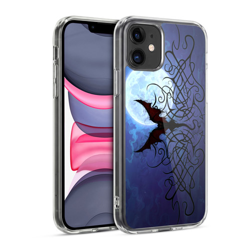 Christos Karapanos Horror Secrets Of The Moon Soft Gel Case for Apple iPhone 11