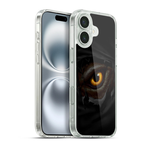 Christos Karapanos Horror Werewolf Eye Soft Gel Case for Apple iPhone 16 Plus & MagSafe