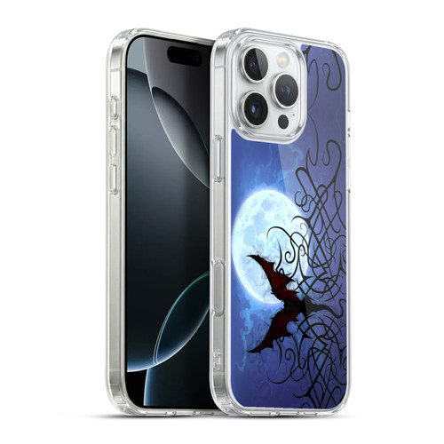 Christos Karapanos Horror Secrets Of The Moon Soft Gel Case for Apple iPhone 16 Pro Max & MagSafe