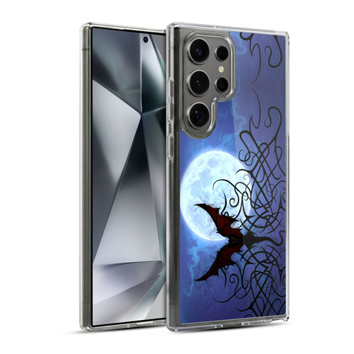 Christos Karapanos Horror Secrets Of The Moon Soft Gel Case for Samsung Galaxy S24 Ultra 5G & MagSafe