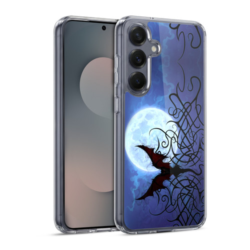 Christos Karapanos Horror Secrets Of The Moon Soft Gel Case for Samsung Galaxy S25 & MagSafe