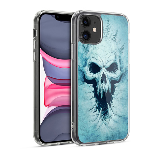 Christos Karapanos Horror 4 Skull Soft Gel Case for Apple iPhone 11