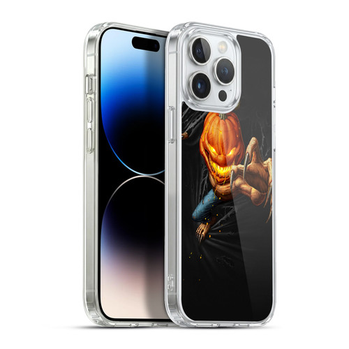 Christos Karapanos Horror 4 Pumpkin Soft Gel Case for Apple iPhone 13 Pro Max & MagSafe