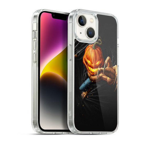 Christos Karapanos Horror 4 Pumpkin Soft Gel Case for Apple iPhone 14