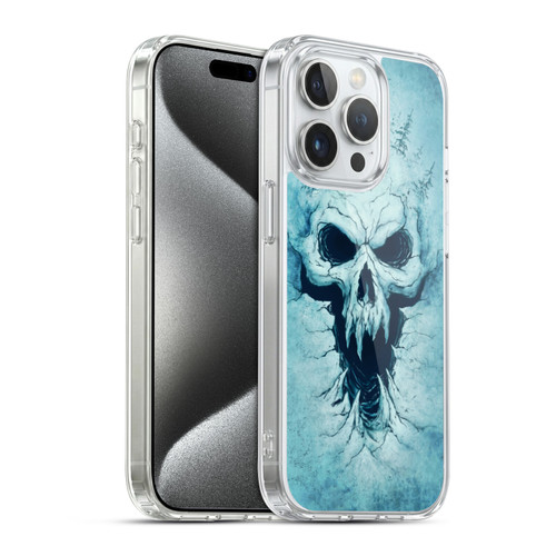 Christos Karapanos Horror 4 Skull Soft Gel Case for Apple iPhone 15 Pro & MagSafe