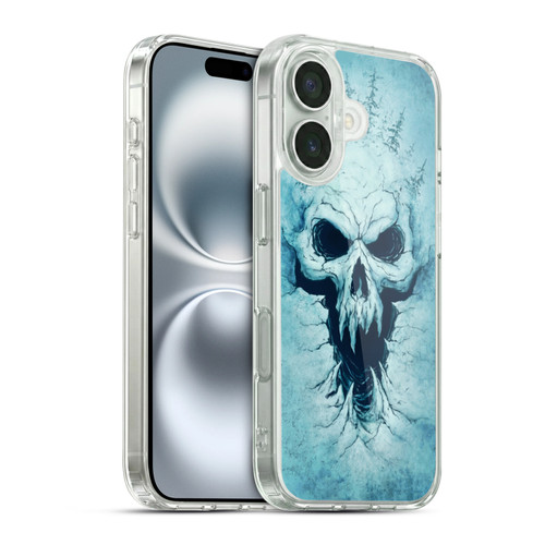 Christos Karapanos Horror 4 Skull Soft Gel Case for Apple iPhone 16 & MagSafe