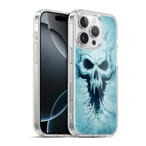 Christos Karapanos Horror 4 Skull Soft Gel Case for Apple iPhone 16 Pro & MagSafe