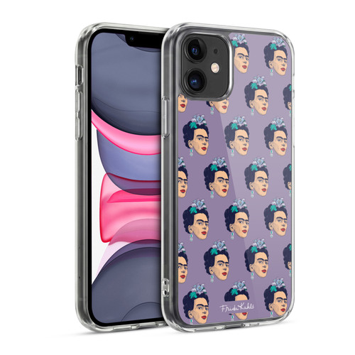 Frida Kahlo Sketch Pattern Soft Gel Case for Apple iPhone 11