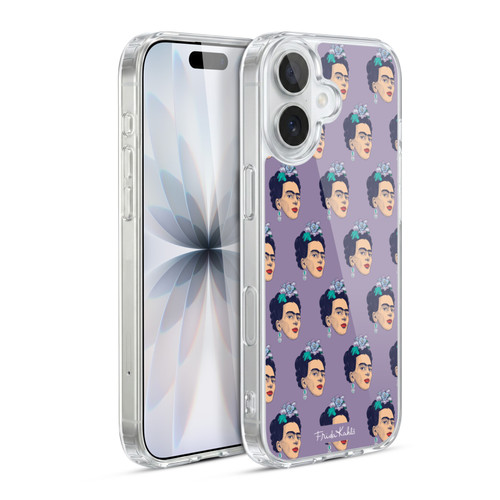 Frida Kahlo Sketch Pattern Soft Gel Case for Apple iPhone 17