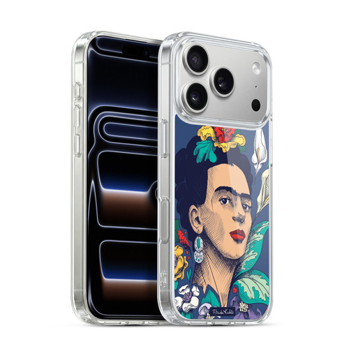 Frida Kahlo Sketch Flowers Soft Gel Case for Apple iPhone 17 Pro