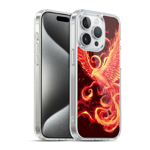 Christos Karapanos Phoenix 3 Resurgence 2 Soft Gel Case for Apple iPhone 15 Pro & MagSafe