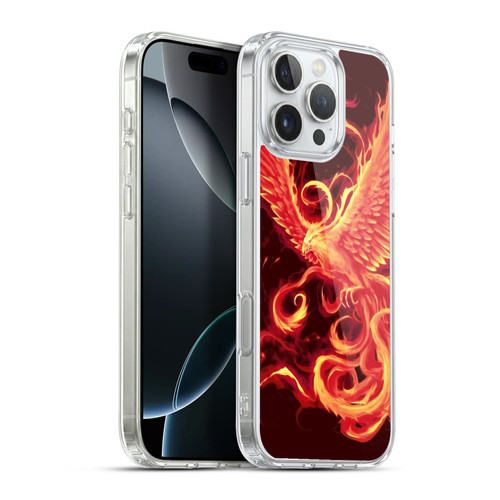 Christos Karapanos Phoenix 3 Resurgence 2 Soft Gel Case for Apple iPhone 16 Pro Max & MagSafe