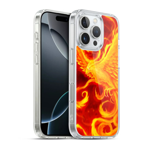 Christos Karapanos Phoenix 3 Resurgence Soft Gel Case for Apple iPhone 16 Pro & MagSafe