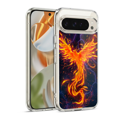 Christos Karapanos Phoenix 3 Rage Soft Gel Case for Google Pixel 9 / Pixel 9 Pro