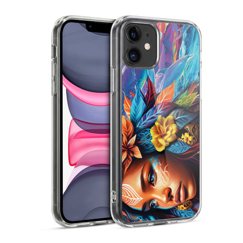 Michael David Ward Psychedelic Art Ocean Spirit Soft Gel Case for Apple iPhone 11