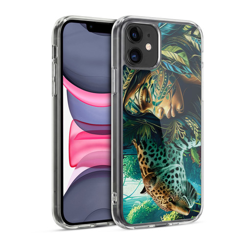 Michael David Ward Psychedelic Art Spirit Soft Gel Case for Apple iPhone 11