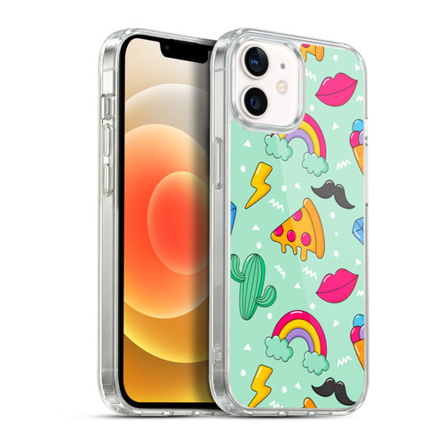 Haroulita Food - Fruits Pizza Soft Gel Case for Apple iPhone 12 / iPhone 12 Pro & MagSafe