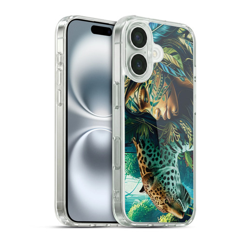 Michael David Ward Psychedelic Art Spirit Soft Gel Case for Apple iPhone 16 & MagSafe