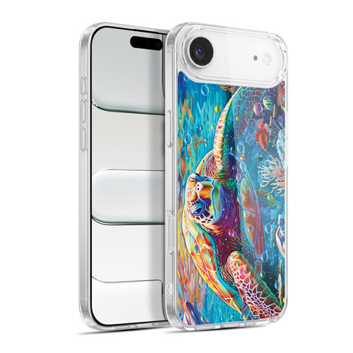 Michael David Ward Psychedelic Art Turtle Magic Soft Gel Case for Apple iPhone 17 Air
