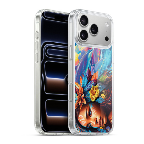 Michael David Ward Psychedelic Art Ocean Spirit Soft Gel Case for Apple iPhone 17 Pro Max
