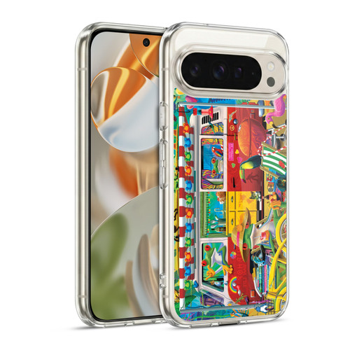Michael David Ward Psychedelic Art Van Life Frog Soft Gel Case for Google Pixel 9 / Pixel 9 Pro
